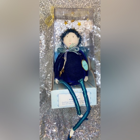 Hallmark Other - NIB Hallmark “Believe “ Wish Sister porcelain face hands and feet Velvetine body